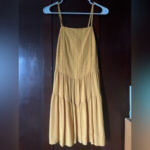 Wild Fable Mustard Yellow Dress with Pockets